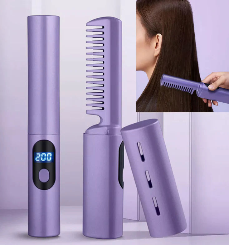 Cepillo Eléctrico Anti-Frizz ZFS-808 ✨